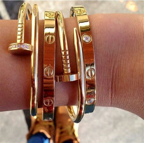 cartier nail dupe|cartier bracelet look alike.